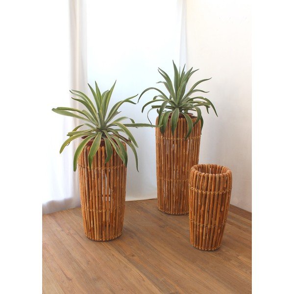 Rotangpalmas vāze Tomasucci Alan, augstums 90 cm-image-2