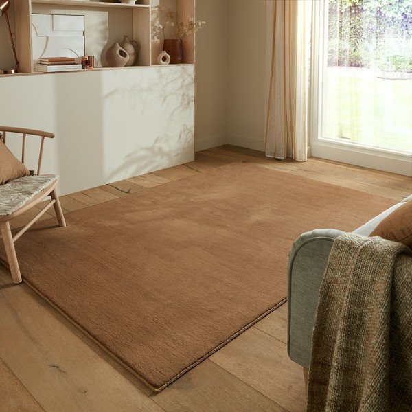 Konjakbrūns paklājs 200x290 cm – Flair Rugs-image-1