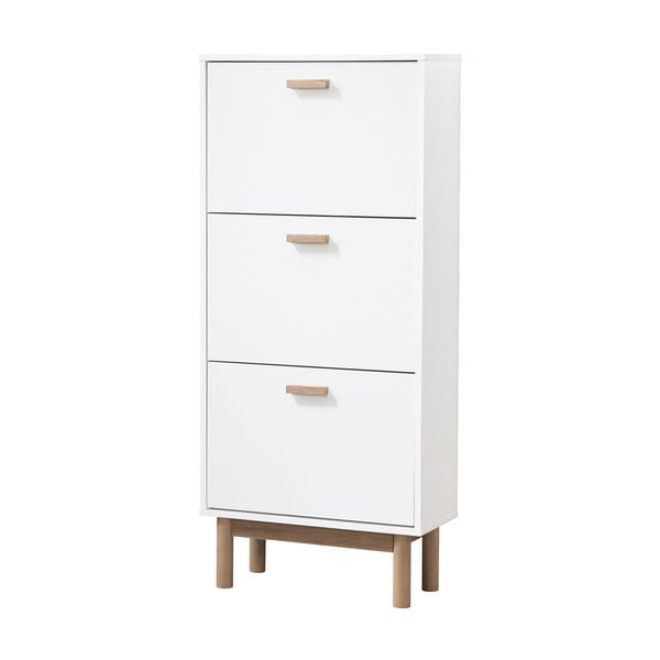 Balts atverams apavu plaukts Melanie – Støraa