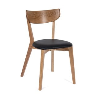Ozolkoka ēdamistabas krēsls ar melnu sēdekli Arch – Bonami Selection