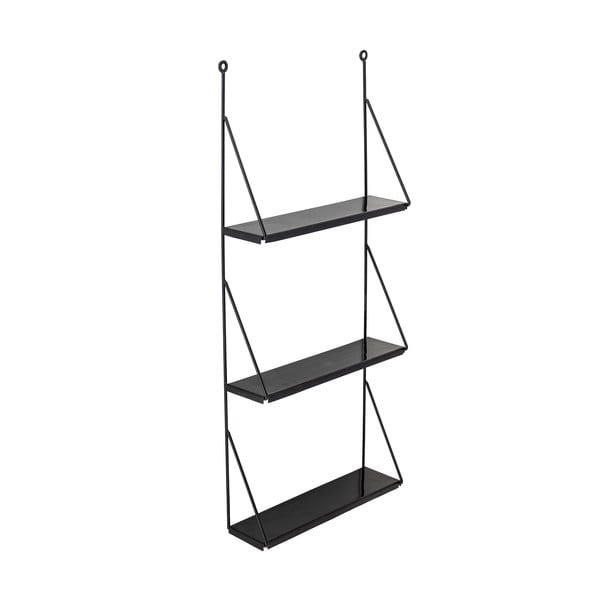 Melns metāla sienas plaukts Bloomingville Walter-image-2