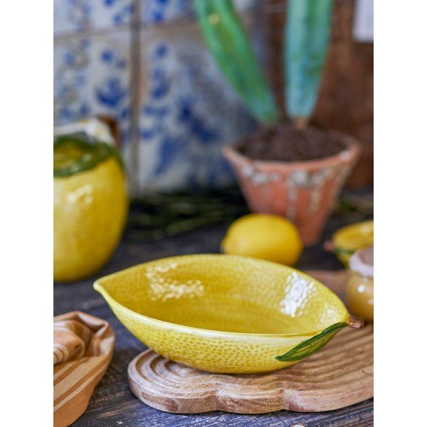 Dzeltena akmensmasas bļodiņa 930 ml Limone – Bloomingville-image-1