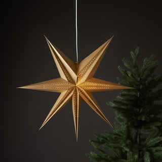 Ziemassvētku gaismas dekors zelta krāsā ø 60 cm Point – Star Trading