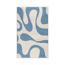 Zils mazgājams paklājs 120x180 cm Blue Latte – Mila Home