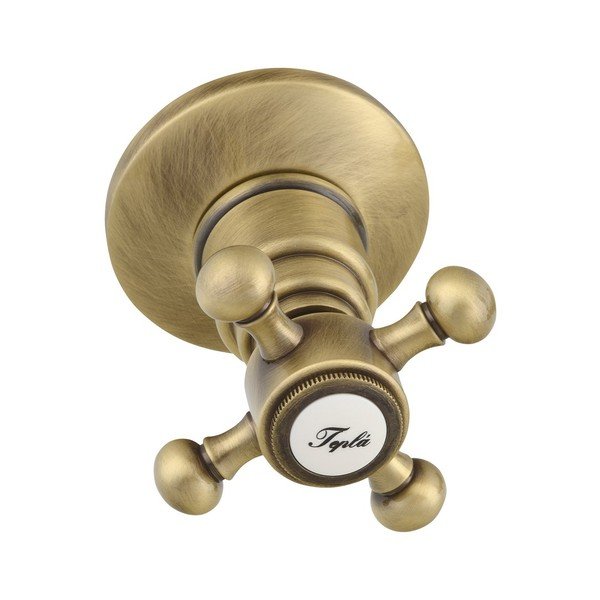 Bronzas krāsas iebūvēts jaucējkrāns dušai (ar 2 izvadiem) Antea – Sapho-image-1