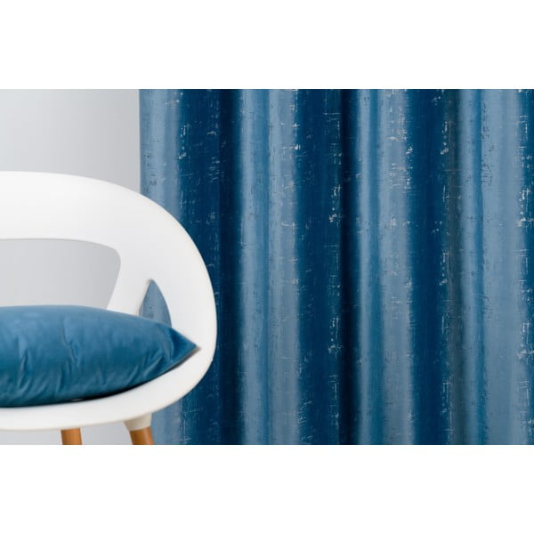 Zils aizkars 140x260 cm Scento – Mendola Fabrics-image-3