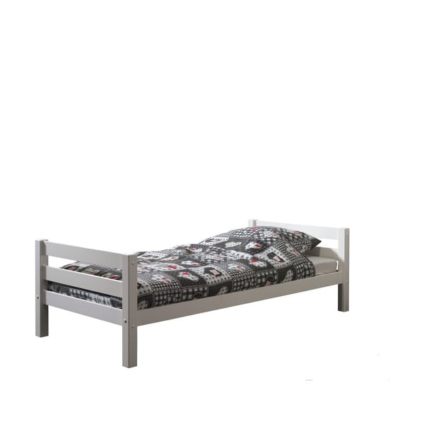 Balta bērnu gultiņa Vipack Pino, 90 x 200 cm