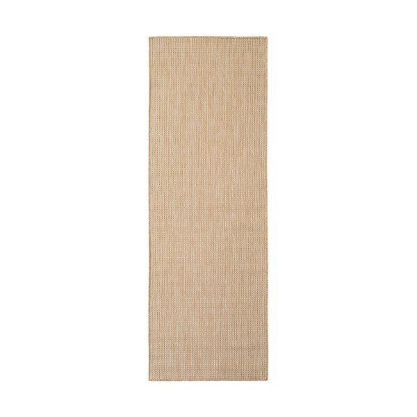 Bēšs iekštelpu un āra celiņa paklājs 80x250 cm Mira 1450 – Ayyildiz Carpets