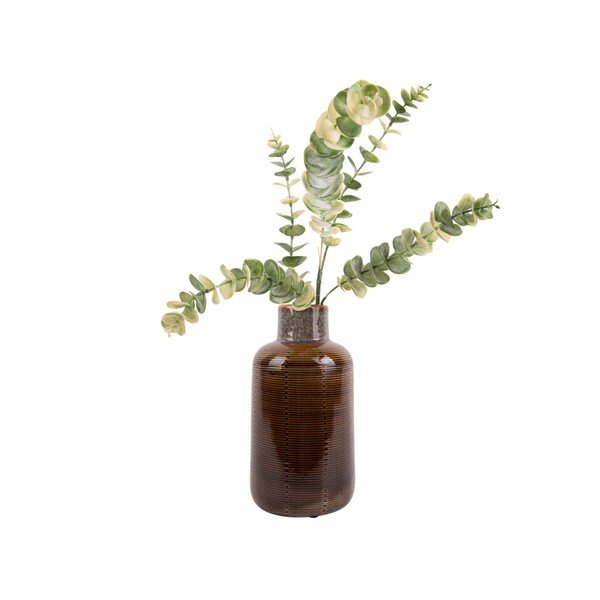 Brūna keramikas vāze PT LIVING Pudele, augstums 23 cm-image-2