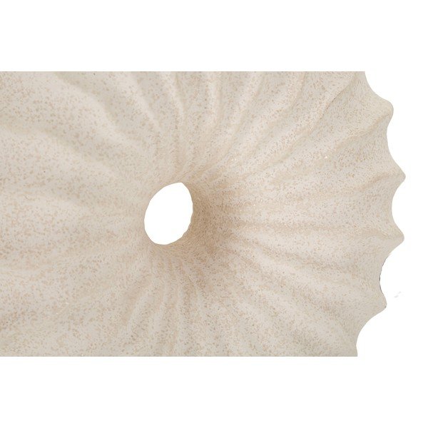 Krēmkrāsas keramikas galda lampa ar auduma abažūru (augstums 40 cm) Anemone – Mauro Ferretti-image-3