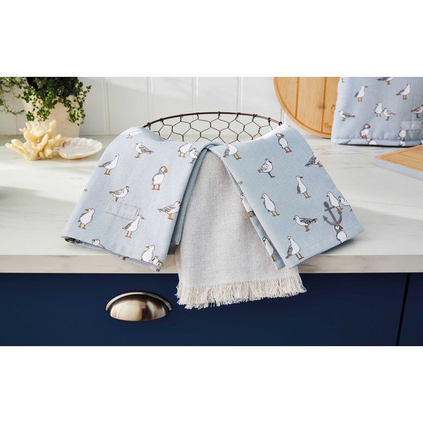 Trauku dvieļi (3 gab.) 45x65 cm Costal Birds – Cooksmart ®-image-1