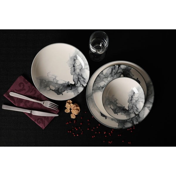 Porcelāna pusdienu komplekts (24 gab.) – Hermia-image-2