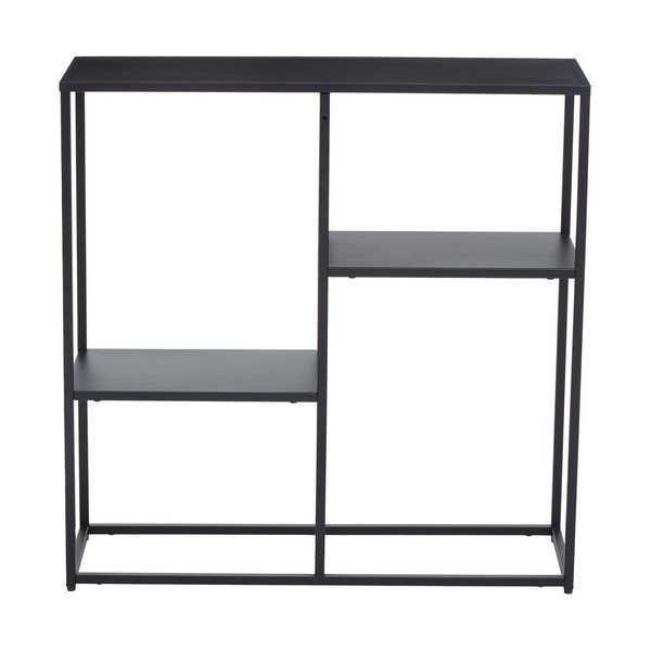 Melns tērauda plaukts 80x81x26 cm Acero – Premier Housewares-image-4