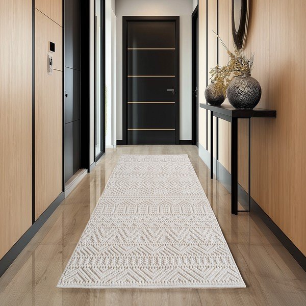 Krēmkrāsas paklājs 80x150 cm Helix 2202 – Ayyildiz Carpets-image-1