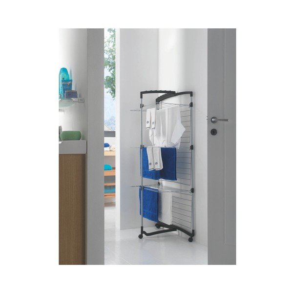 Metaltex Duro pelēk-melns drēbju žāvētājs-image-2