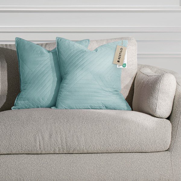 Mikrošķiedras spilvendrānas (2 gab.) 45x45 cm Softa – Restilo-image-1