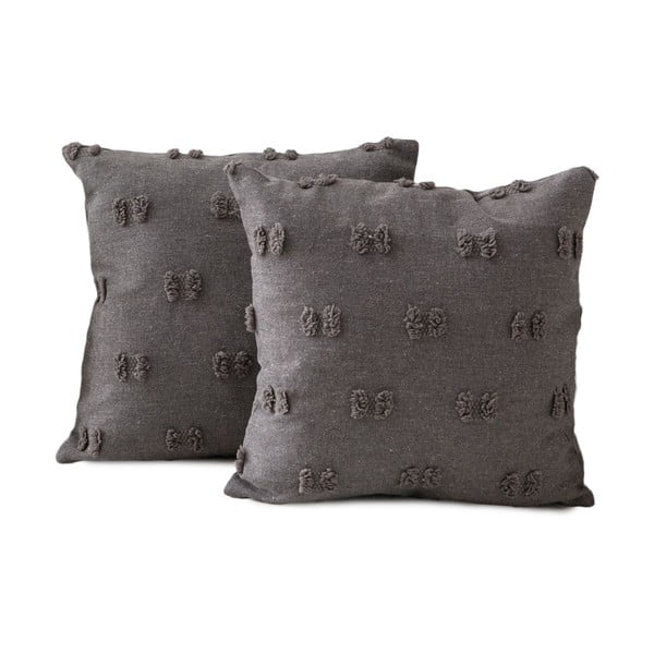 Spilvendrānas (2 gab.) 43x43 cm Tuffet – Mioli Decor