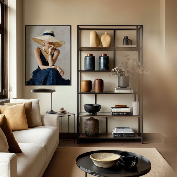 Drukāta glezna ar rāmi 60x80 cm Livia – Styler-image-4