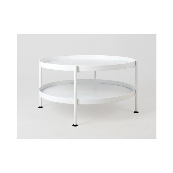 Balts kafijas galdiņš Custom Form Hanna, ⌀ 80 cm-image-1