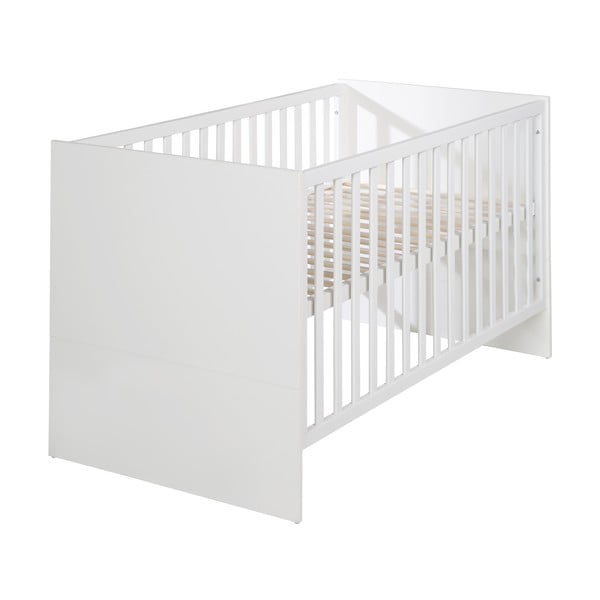 Balta bērnu gultiņa 70x140 cm Lilo – Roba