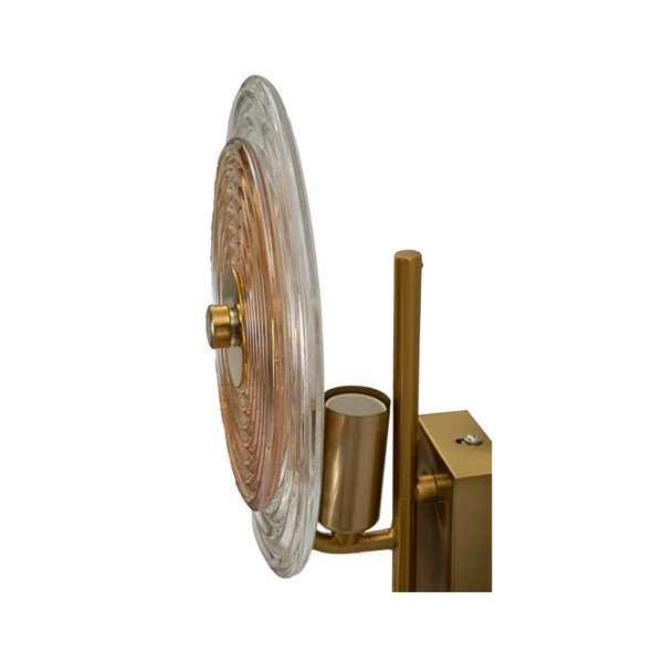 Zelta krāsas stikla sienas lampa Venice – Mauro Ferretti-image-3