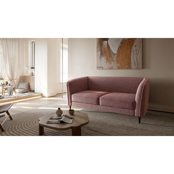 Rozā dīvāns 160 cm Galbe – Ghado-image-1