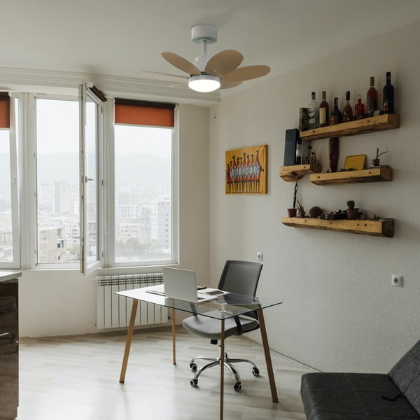 Balta LED griestu lampa ø 15 cm Rainbow – SULION-image-3