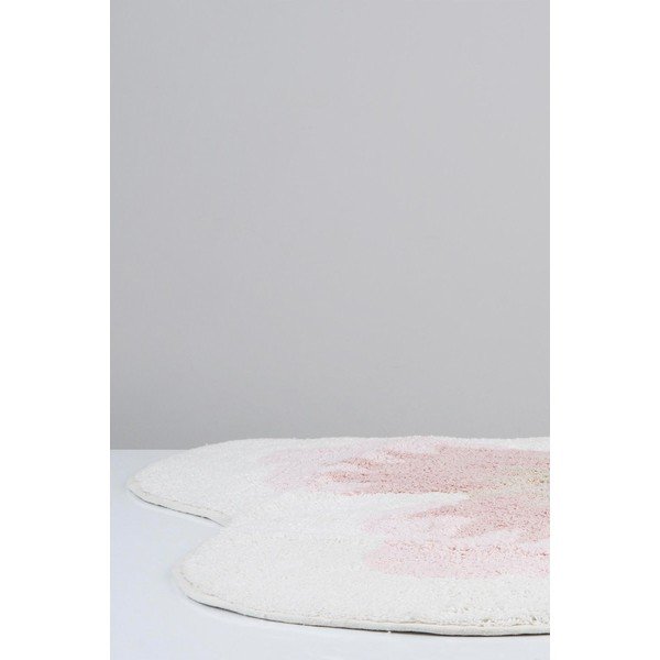 Rozā kokvilnas vannas paklājiņš Irya Home Collection Lavin-image-3