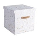 Zelta un balta uzglabāšanas kaste Bigso Box of Sweden Logan