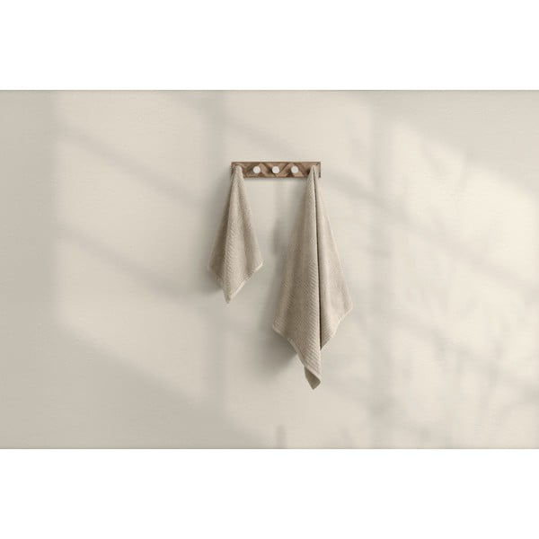 Bēši kokvilnas dvieļi (2 gab.) – Foutastic-image-3