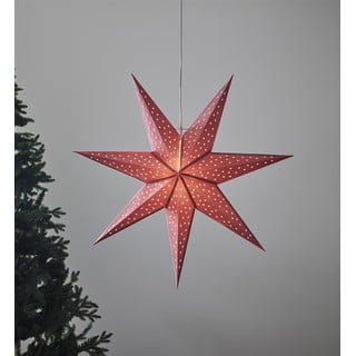 Rozā piekaramais gaismas dekors Markslöjd Clara, augstums 75 cm