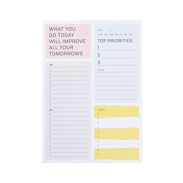 Dienas plānotājs Busy B List Pad