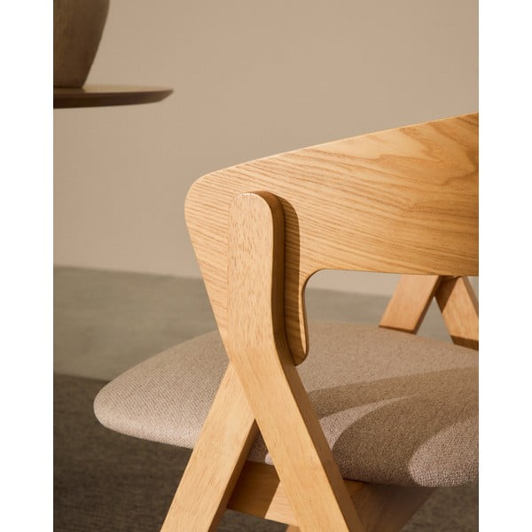 Dabīga toņa pusdienu krēsls Godia – Kave Home-image-2