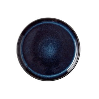 Tumši zils keramikas šķīvis Bitz Mensa, ø 17 cm