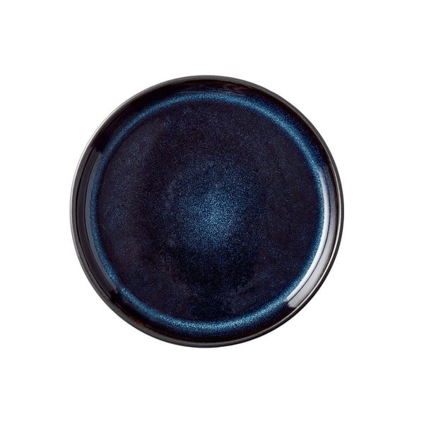 Melns/zils deserta māla šķīvis ø 17 cm Mensa – Bitz