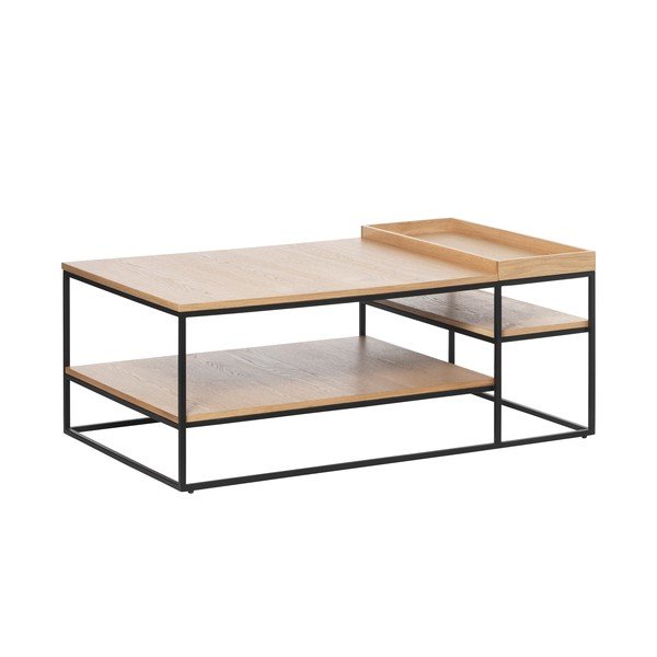 Dabīga toņa žurnālgaldiņš 70x120 cm Rivoli – Unique Furniture-image-1