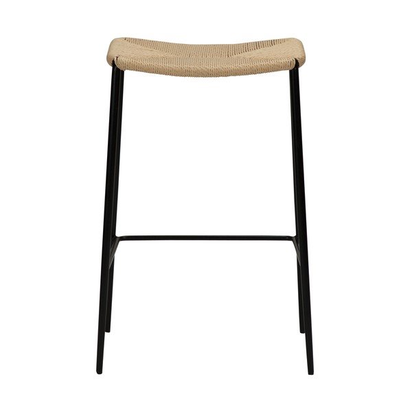 Bēšs dabīgs bāra krēsls DAN-FORM Denmark Stiletto, augstums 68 cm-image-4