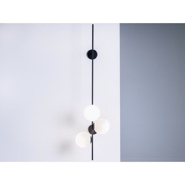 Melna sienas lampa Bobler – CustomForm-image-3