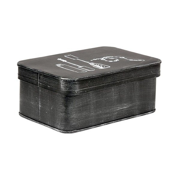 Melna metāla kaste kosmētikai LABEL51-image-1