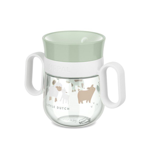 Plastmasas bērnu pusdienu komplekts (3 gab.) Little Farm – Mepal-image-3