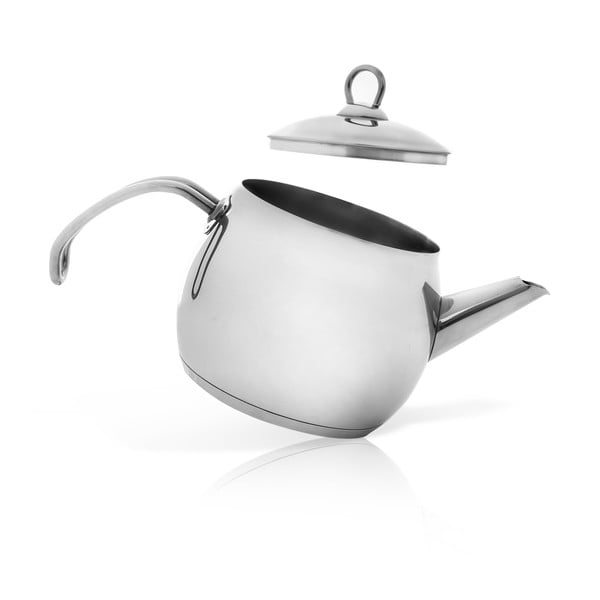 Nerūsējošā tērauda tējkanna sudraba krāsā 1 l Anett – Orion-image-1