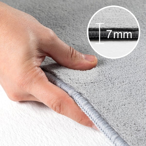 Gaiši pelēks mazgājams paklājs 140x200 cm Sky – Ayyildiz Carpets-image-2