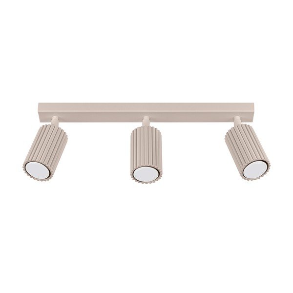 Pelēkbrūna metāla prožektora tipa lampa 6,5x45 cm Gleam – Sollux