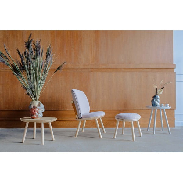 Pelēks vilnas kāju soliņš EMKO Naïve-image-1