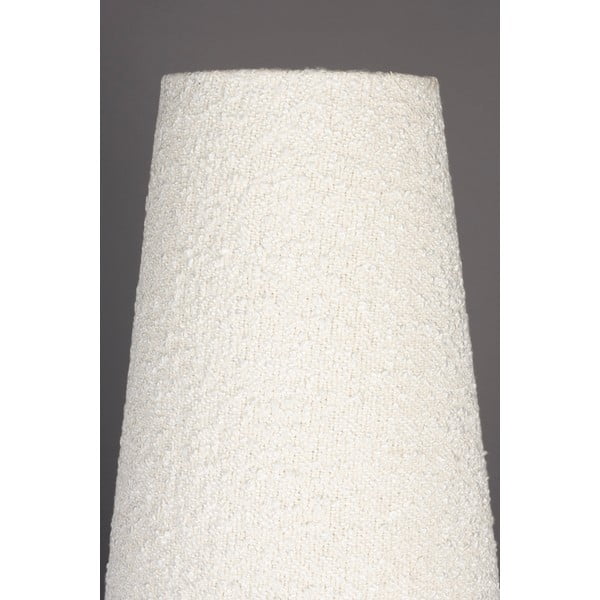 Melnbalta stāvlampa ar regulējamu spilgtumu ar auduma abažūru (augstums 166 cm) Miki – Dutchbone-image-4