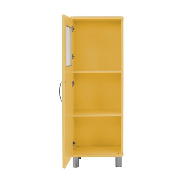 Dzeltens skapis 50x143 cm Malibu – Tenzo-image-3