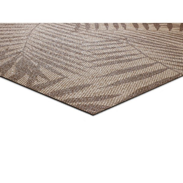 Brūni bēšs āra paklājs Universal Palm, 140 x 200 cm-image-2