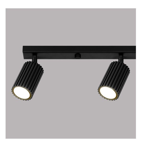 Melna prožektora tipa lampa 6,5x81 cm Gleam – Sollux-image-3