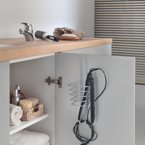 Pie durvīm piekarināms fēna turētājs Metaltex Oasis-image-2