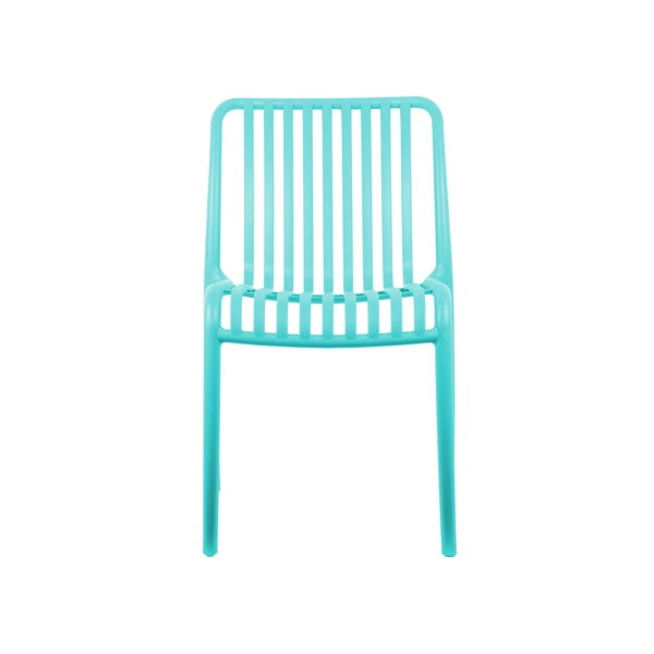 Tirkīzzils plastmasas pusdienu krēsls Glee – Leitmotiv-image-2